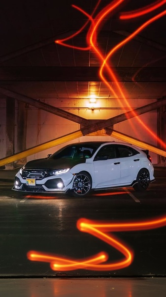 sedan car, compact sedan, modified car, white sedan, sports sedan, brand awareness, lifestyle, energetic, neutral, orange, black